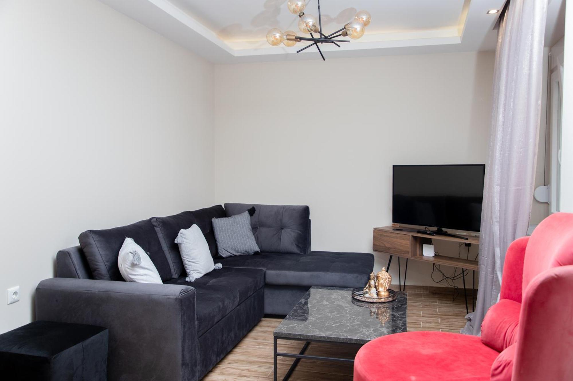 St. Barbara Appartement Dráma Buitenkant foto