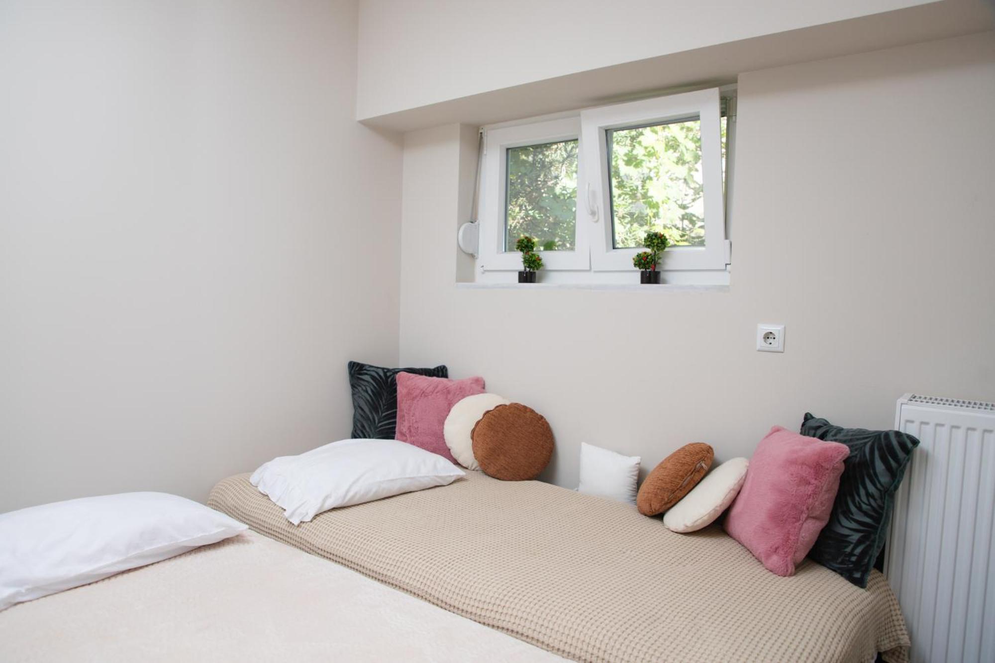St. Barbara Appartement Dráma Buitenkant foto